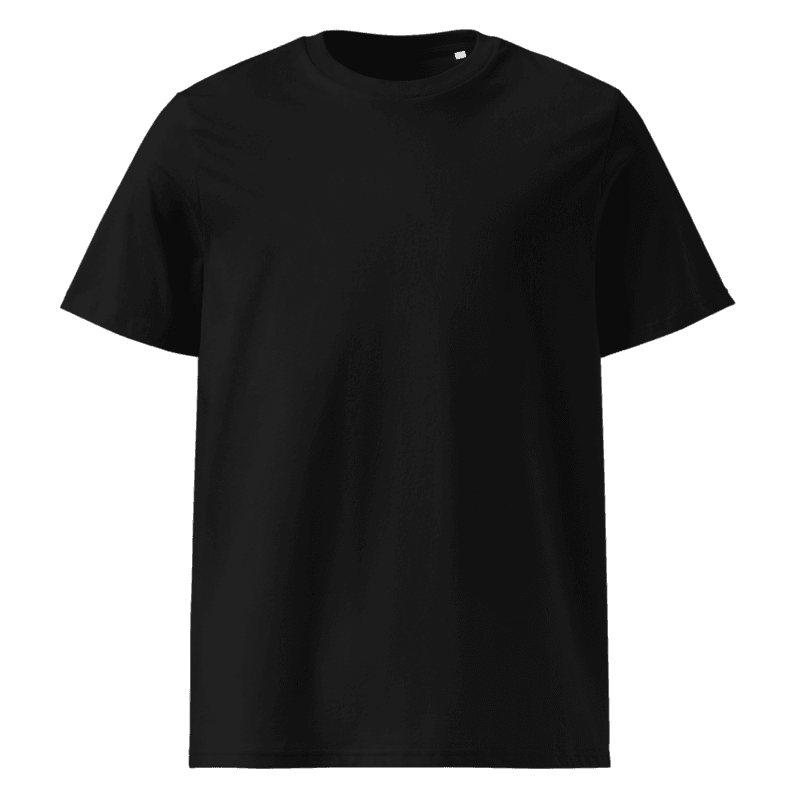 Unisex Organic Cotton T-shirt / Black / XL