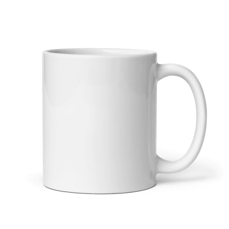 White Glossy Mug