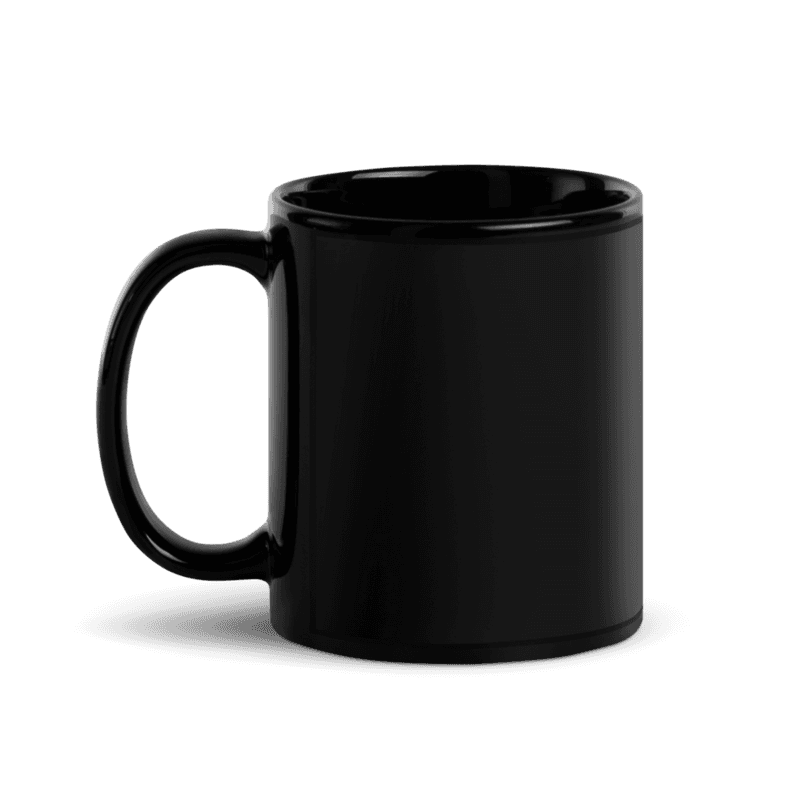 Black Glossy Mug / 11 oz